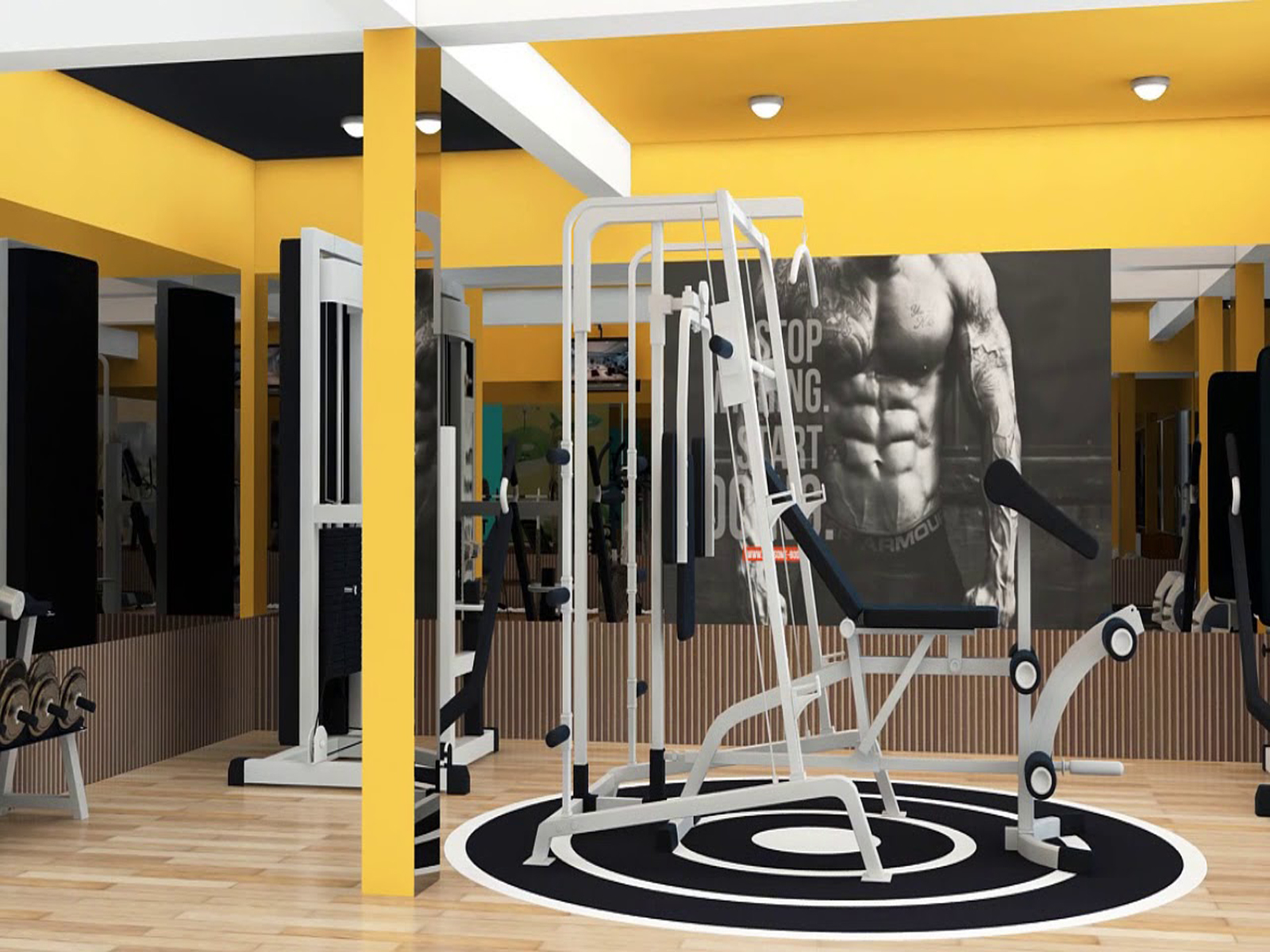 gym installation image